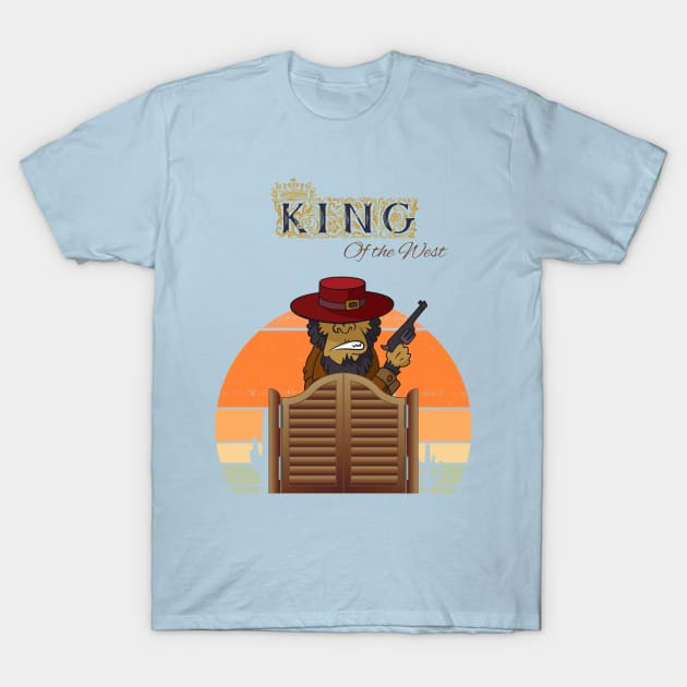 King of the west T-Shirt by Benjamin Customs